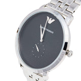  Shop Authentic Emporio Armani Classic Quartz Black Dial Silver Steel Strap Watch For Men - AR11161 - Luxxuri