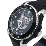  Shop Authentic Gucci Dive Feline Black Dial Black Rubber Strap Watch For Men - YA136320 - Luxxuri