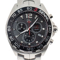  Shop Authentic Tag Heuer Senna Chronograph Special Edition Black Dial Silver Steel Strap Watch for Men - CAZ1015.BA0883 - Luxxuri