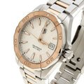  Shop Authentic Tag Heuer Aquaracer Quartz White Dial Silver Strap Watch for Men - WAY1150.BD0911 - Luxxuri