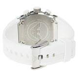  Shop Authentic Emporio Armani Sportivo Analog Quartz White Dial White Rubber Strap Watch For Men - AR6103 - Luxxuri