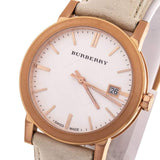  Shop Authentic Burberry The City White Dial White Leather Strap Watch for Women - BU9012 - Luxxuri
