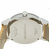  Shop Authentic Burberry The City Silver Dial Brown Leather Strap Watch for Women - BU9025 - Luxxuri