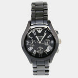  Shop Authentic Emporio Armani Black Ceramic Dial Ceramic Strap Watch For Women - AR1401 - Luxxuri