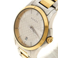  Shop Authentic Gucci G Timeless Quartz Silver Dial Two Tone Steel Strap Watch For Women - YA126531 - Luxxuri
