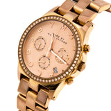  Shop Authentic Marc Jacobs Henry Chronograph Rose Gold Dial Rose Gold Steel Strap Watch for Women - MBM3118 - Luxxuri
