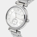  Shop Authentic Michael Kors Skylar Silver Dial Silver Steel Strap Watch for Women - MK5866 - Luxxuri