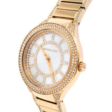  Shop Authentic Michael Kors Kerry Mother of Pearl Dial Gold Steel Strap Watch for Women - MK3312 - Luxxuri
