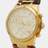  Shop Authentic Michael Kors Runway Gold Dial Two Tone Steel Strap Watch for Women - MK4222 - Luxxuri