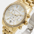  Shop Authentic Michael Kors Lexington Mother of Pearl White Dial Gold Steel Strap Watch For Women - MK7241 - Luxxuri