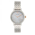  Shop Authentic Emporio Armani Interchangeable Analog Mother of Pearl Dial Silver Steel Strap Watch For Women - AR80020 - Luxxuri