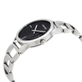  Shop Authentic Calvin Klein Stately Black Dial Silver Steel Strap Watch for Women - K3G23121 - Luxxuri
