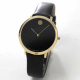  Shop Authentic Movado 70th Anniversary Special Edition Black Dial 35mm Watch For Women - 0607137 - Luxxuri