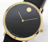  Shop Authentic Movado 70th Anniversary Special Edition Black Dial 35mm Watch For Women - 0607137 - Luxxuri