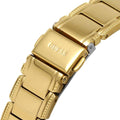  Shop Authentic Guess Lily Quartz Gold Dial Gold Steel Strap Watch For Women - GW0528L2 - Luxxuri