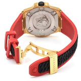  Shop Authentic Versace Chain Reaction Quartz Black Dial Red & Black Rubber Strap Watch for Men - VEDY00319 - Luxxuri