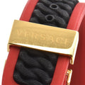  Shop Authentic Versace Chain Reaction Quartz Black Dial Red & Black Rubber Strap Watch for Men - VEDY00319 - Luxxuri