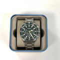  Shop Authentic Fossil Bannon Chronograph Green Dial Silver Steel Strap Watch for Men - BQ2492 - Luxxuri