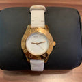  Shop Authentic Marc Jacobs Mini Blade White Dial White Leather Strap Watch for Women - MBM1207 - Luxxuri