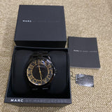  Shop Authentic Marc Jacobs Henry Transparent Black Dial Black Steel Strap Watch for Women - MBM3255 - Luxxuri