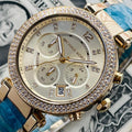  Shop Authentic Michael Kors Parker Gold Dial Two Tone Steel Strap Watch for Women - MK6364 - Luxxuri