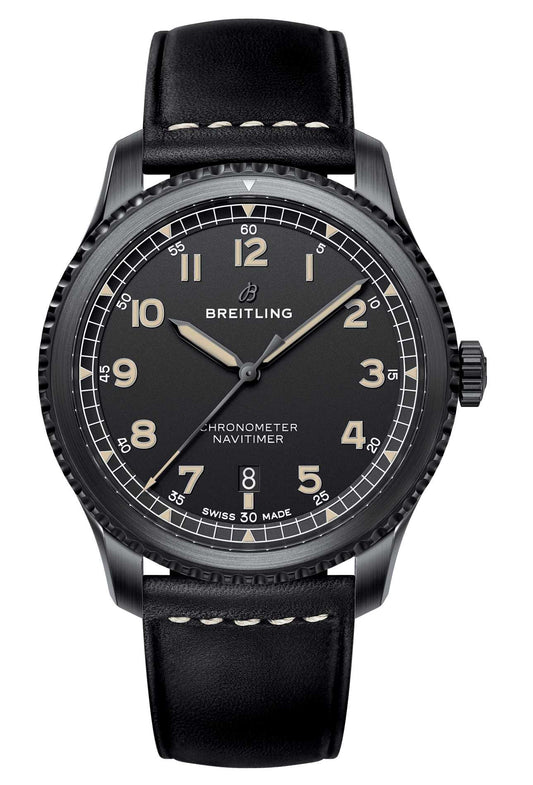  Shop Authentic Breitling Navitimer 8 Automatic Chronometer Black Dial Mens Watch - M17314101B1X1 - Luxxuri