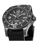  Shop Authentic Breitling Superocean Automatic 46mm Black Dial Black Rubber Strap Watch for Men - M17368B71B1S1 - Luxxuri