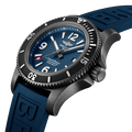  Shop Authentic Breitling Superocean Automatic 46mm Blue Dial Blue Rubber Strap Watch for Men - M17368D71C1S1 - Luxxuri