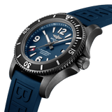  Shop Authentic Breitling Superocean Automatic 46mm Blue Dial Blue Rubber Strap Watch for Men - M17368D71C1S1 - Luxxuri