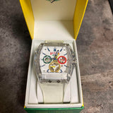  Shop Authentic Guess Phoenix J Balvin White Dial Transparent Silicone Strap Watch For Men - V1051M1 - Luxxuri