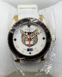  Shop Authentic Gucci Dive Quartz White Dial White Rubber Strap Unisex Watch - YA136322 - Luxxuri