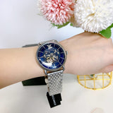  Shop Authentic Emporio Armani Aviator Multifunction Blue Dial Silver Mesh Bracelet Watch For Men - AR60024 - Luxxuri