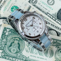  Shop Authentic Michael Kors Blair Silver Dial Two Tone Steel Strap Watch for Women - MK6137 - Luxxuri
