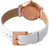  Shop Authentic Marc Jacobs Roxy White Dial White Leather Strap Watch for Women - MJ1562 - Luxxuri