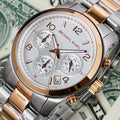  Shop Authentic Michael Kors Runway Silver Dial Two Tone Steel Strap Watch for Women - MK5315 - Luxxuri