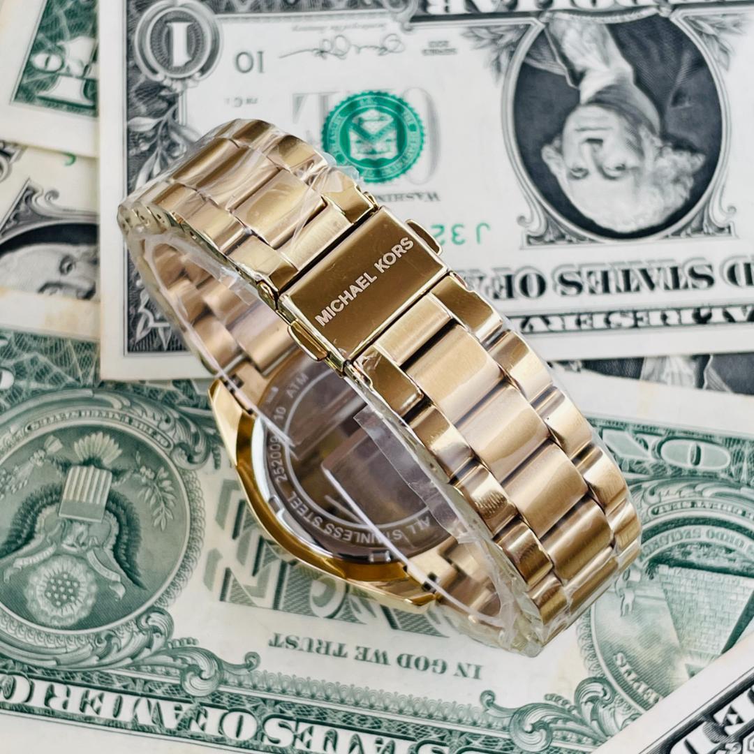  Shop Authentic Michael Kors Everest Chronograph Gold Dial Gold Steel Strap Watch for Women - MK5871 - Luxxuri