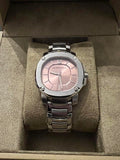  Shop Authentic Burberry The Britain Pink Dial Silver Steel Strap Watch for Women - BBY1704 - Luxxuri