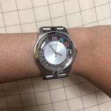  Shop Authentic Marc Jacobs Henry Skeleton Silver Dial Silver Steel Strap Watch for Women - MBM3262 - Luxxuri