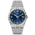  Shop Authentic Tudor Royal Automatic Diamonds Blue Dial Silver Steel Strap Watch for Men - M28600-0006 - Luxxuri