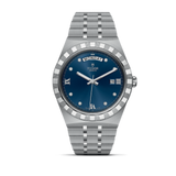  Shop Authentic Tudor Royal Automatic Diamonds Blue Dial Silver Steel Strap Watch for Men - M28600-0006 - Luxxuri