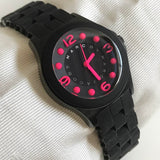  Shop Authentic Marc Jacobs Pelly Black Dial Black Silicone Strap Watch for Women - MBM2530 - Luxxuri