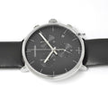  Shop Authentic Calvin Klein High Noon Chronograph Black Dial Black Leather Strap Watch for Men - K8M271C1 - Luxxuri