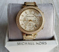  Shop Authentic Michael Kors Parker Gold Dial Gold Steel Strap Watch for Women - MK5632 - Luxxuri