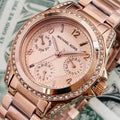  Shop Authentic Michael Kors Blair Rose Gold Dial Rose Gold Steel Strap Watch for Women - MK5613 - Luxxuri