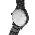  Shop Authentic Armani Exchange Hampton Black Dial Black Steel Strap Watch For Men - AX7101 - Luxxuri