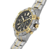  Shop Authentic Fossil Garrett Analog Black Dial Two Tone Steel Strap Watch for Men - FS5771 - Luxxuri