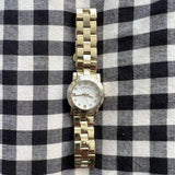  Shop Authentic Marc Jacobs Amy Dinky White Dial Gold Steel Strap Watch for Women - MBM3226 - Luxxuri