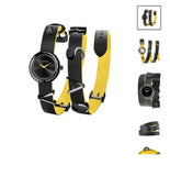  Shop Authentic Versace V-Flare Quartz Black Dial Black Leather Strap Watch for Women - VEBN00518 - Luxxuri