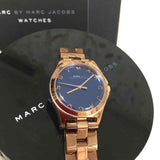  Shop Authentic Marc Jacobs Henry Blue Dial Rose Gold Steel Strap Watch for Women - MBM3213 - Luxxuri