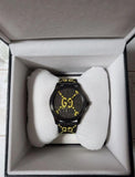  Shop Authentic Gucci G Timeless Ghost Black Dial Black Leather Strap Watch For Men - YA1264019 - Luxxuri